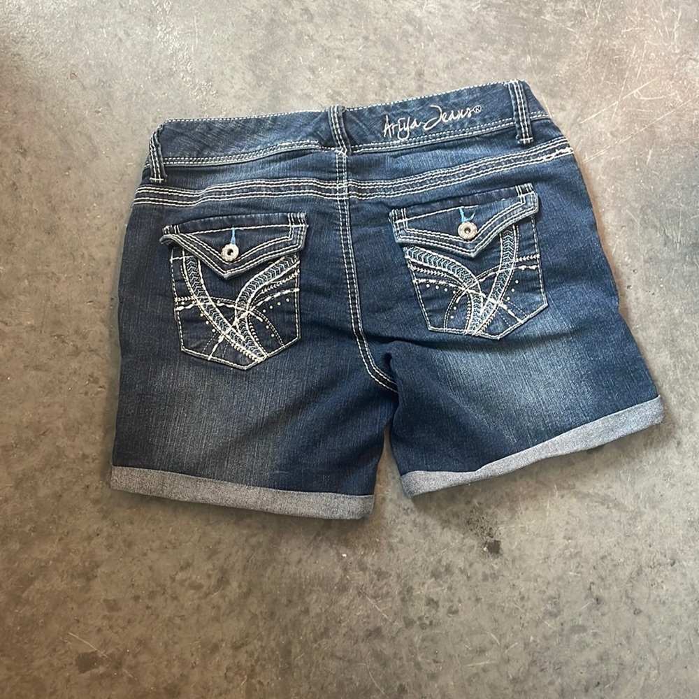Ariya denim shorts